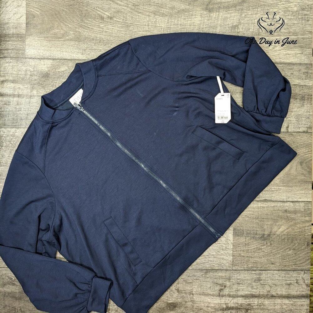 Stylus Long Sleeve Full Zip Sweatshirt Size 2X